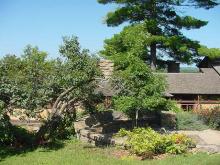 main house - far left