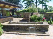 Horse Trough / Fountain at garden entrance